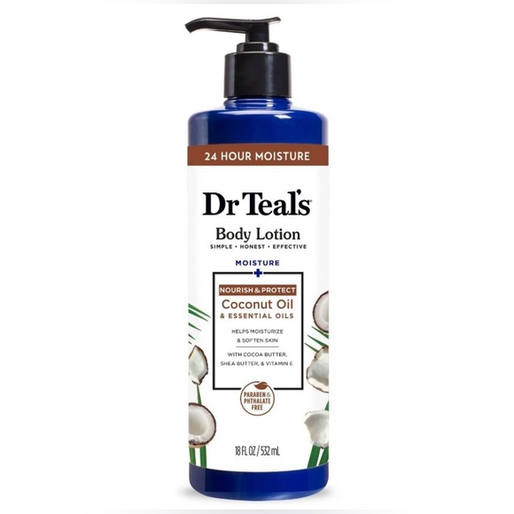 Dr Teal's Nourishing Coconut Oil Body Lotion - 18 fl oz - Picture 1 of 4